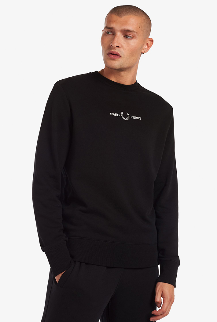 Fred Perry Men's Embroidered Sweatshirt - Butterworths