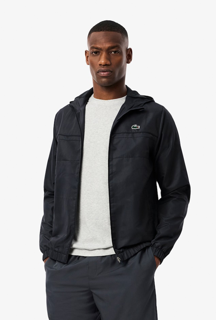 Lacoste Men's Water-Repellent Sport Track Jacket