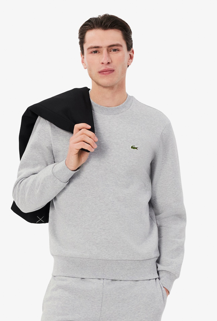 Lacoste Fleece Crew Neck Sweatshirt