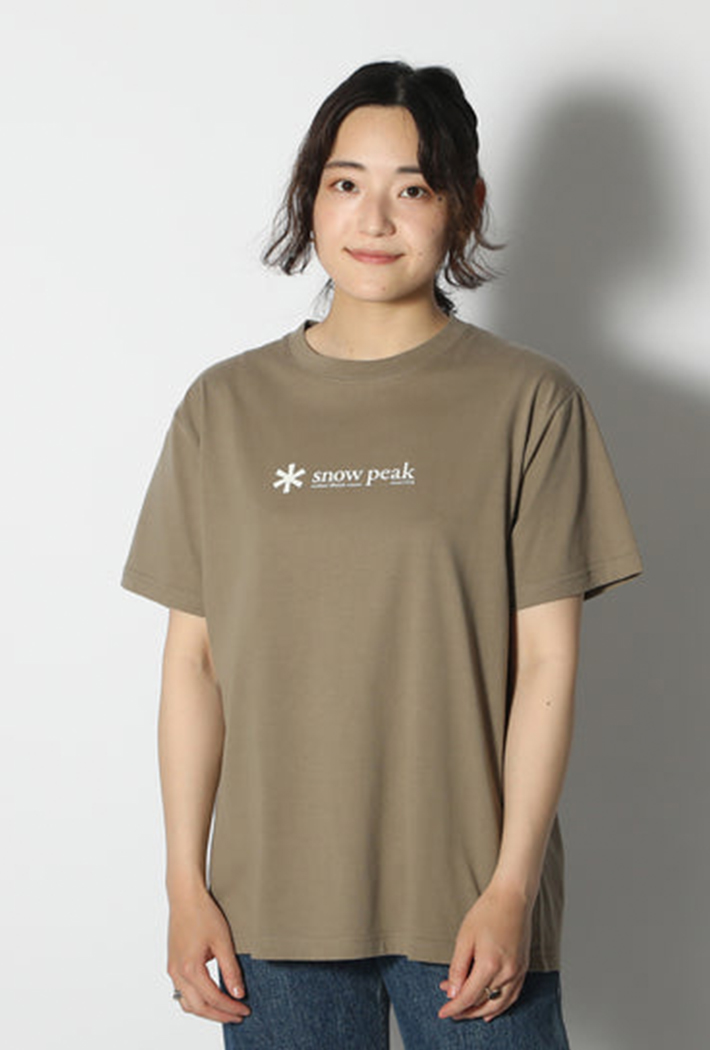 Snow Peak Soft Cotton Logo Short Sleeve T-Shirt - Image 2
