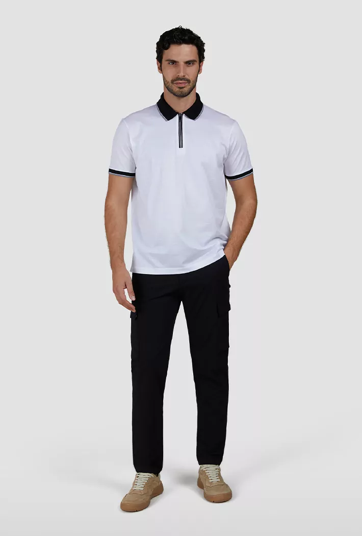 Paul & Shark Dynamic Cargo Trousers in Lightweight Technical Fabric