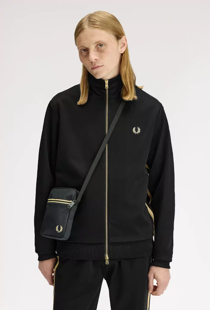 Fred Perry Tipped Tape Small Side Bag