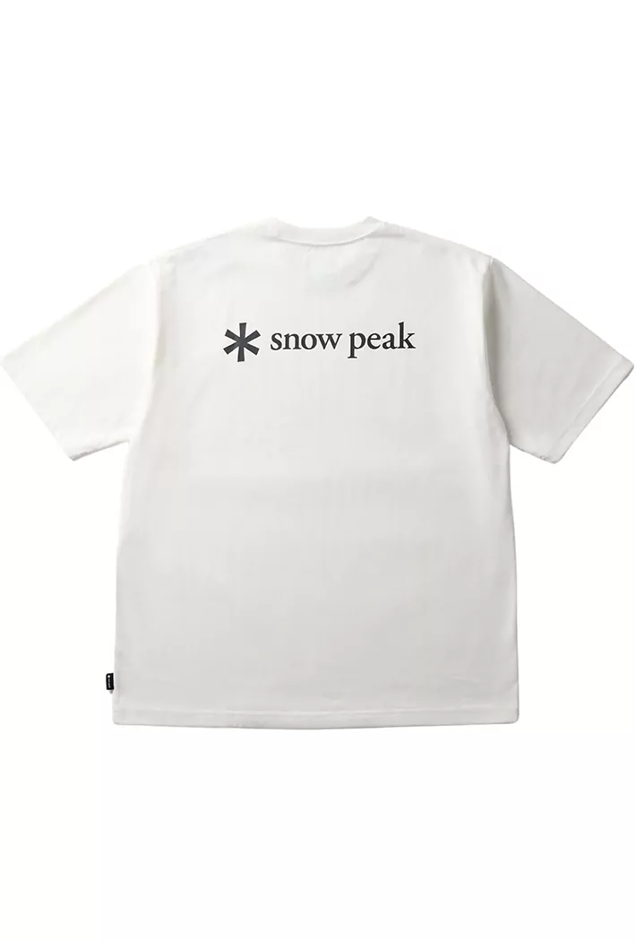 Snow Peak Back Printed Logo T-Shirt