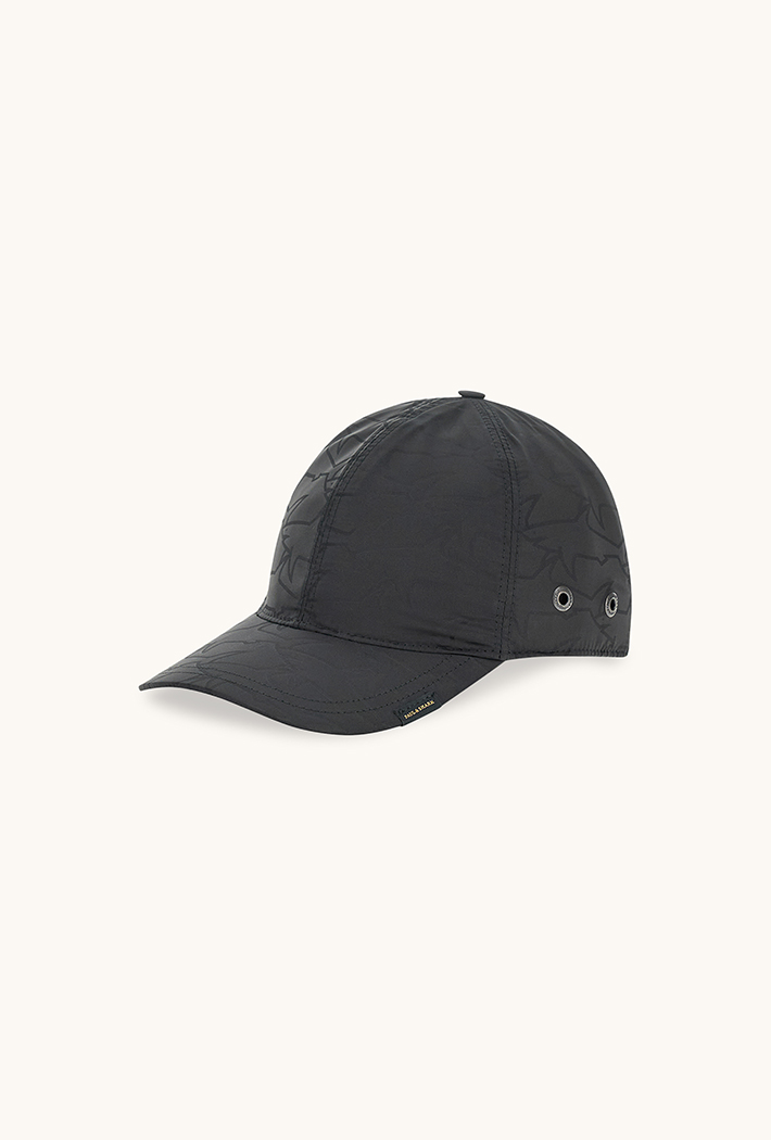 Paul & Shark Baseball Cap with Sharks All-Over Print