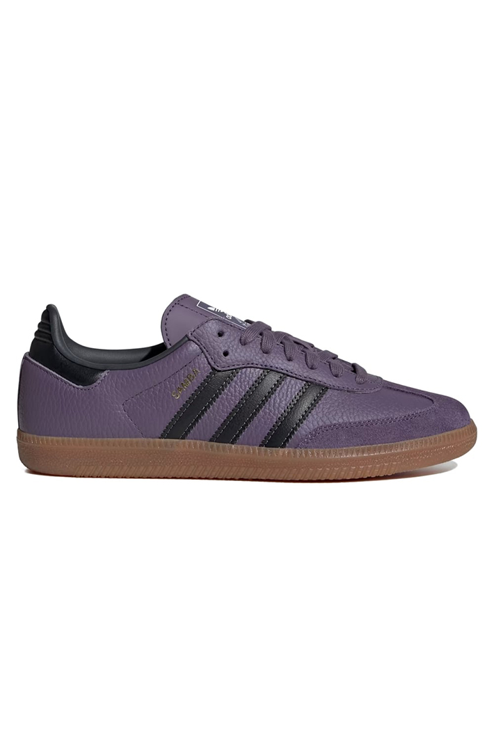 Women's Purple Adidas Originals Samba Og Trainers