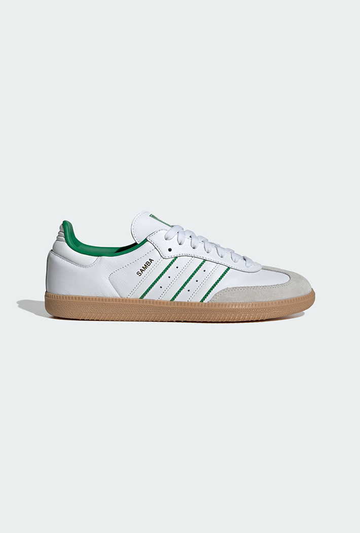 Women's White Adidas Originals Samba Og Trainers