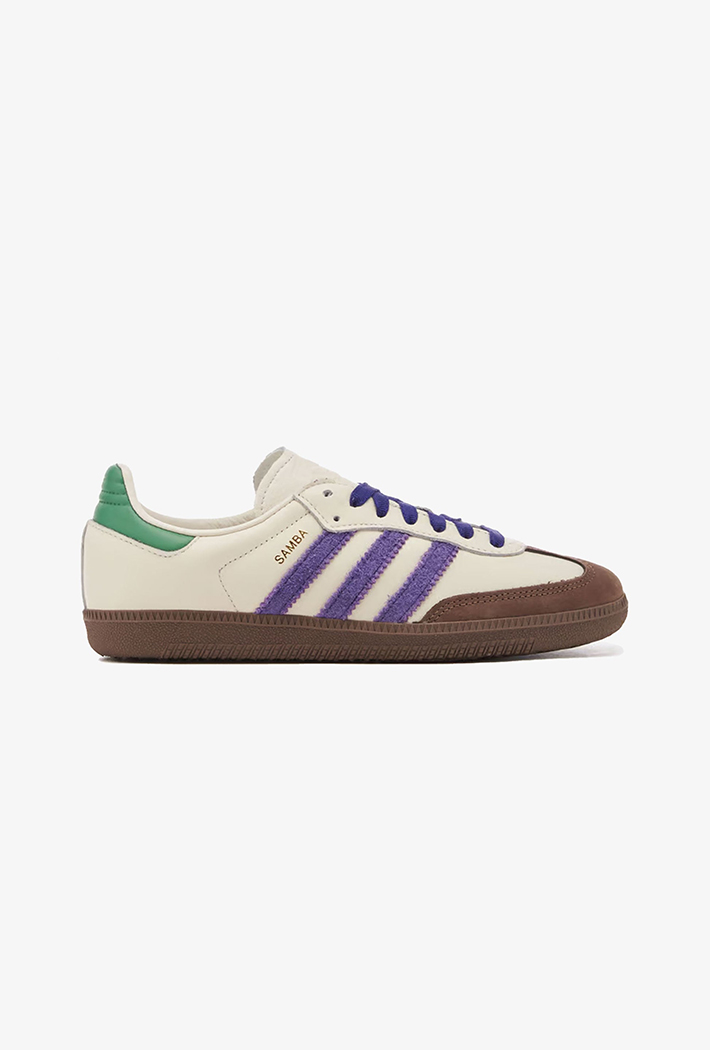 Men's Off White Adidas Originals Samba Og Trainers